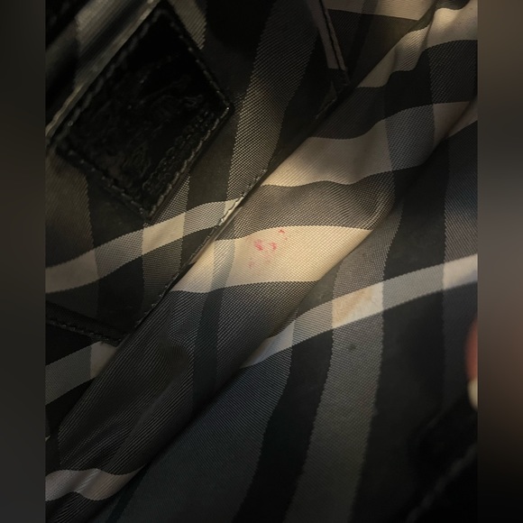 Burberry black patent clutch leather Wristlet bag/clutch - Picture 16 of 16